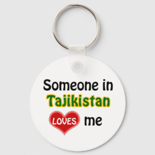 Iemand in Tadzjikistan houdt van me Sleutelhanger