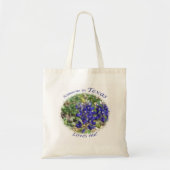 "Iemand in Texas houdt van me" Bluebonnet Canvas t Tote Bag (Voorkant)