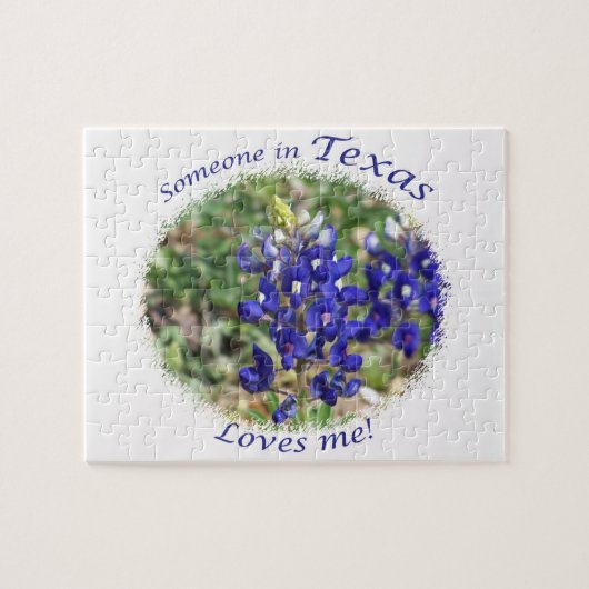 Iemand in Texas houdt van me puzzle Legpuzzel (Horizontaal)