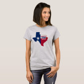 Iemand in Texas houdt van mij harten, Schattigee T T-shirt (Voorkant volledig)