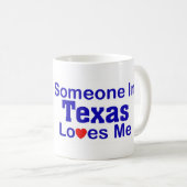 Iemand in Texas houdt van mij Koffiemok (Voorkant rechts)