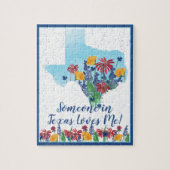 Iemand in Texas houdt van mij Legpuzzel (Verticaal)