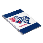 Iemand in Texas houdt van mij Notitieboek (Rechterzijde)