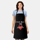 Iemand in Texas houdt van mij Schort (Gedragen)