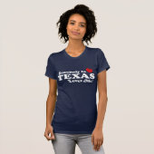Iemand in Texas houdt van mij T-shirt (Voorkant volledig)