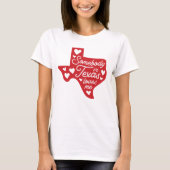 Iemand in Texas houdt van mij T-shirt (Voorkant)