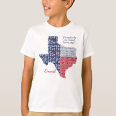 Iemand in Texas houdt van mij! T-shirt (Voorkant)