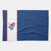 Iemand in Texas houdt van mij Theedoek (Horizontaal)