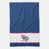 Iemand in Texas houdt van mij Theedoek (Verticaal)