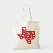 Iemand in Texas houdt van mij Tote Bag (Voorkant)