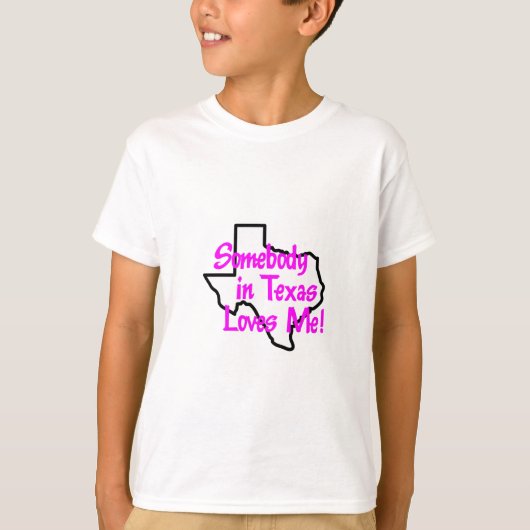 IEMAND IN TEXAS VERLIEZT ME T-SHIRT (Voorkant)