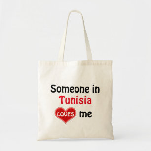 Iemand in Tunesië houdt van mij Tote Bag