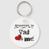 Iemand in Vail Sleutelhanger (Voorkant)