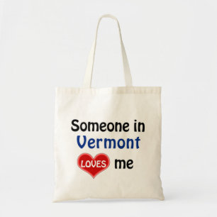 Iemand in Vermont houdt van me Tote Bag