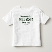 "Iemand in Vermont houdt van mij" Peuter T-shirt (Voorkant)
