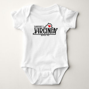 Iemand in Virginia houdt van me Romper