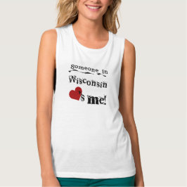 Iemand in Wisconsin houdt van mij T-shirt