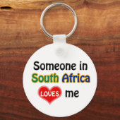 Iemand in Zuid-Afrika houdt van mij Sleutelhanger (Voorkant)