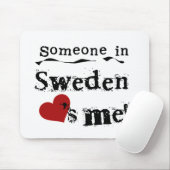 Iemand in Zweden houdt van mij Muismat (Met muis)