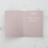 Iemand is de beste moeder | Baby uil in boomfoto Kaart (Binnen)