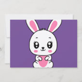 Iemand is het draaien van een Paarse foto 1e verja Kaart (Achterkant)