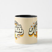 Iemand is prima Mama retro Mok (Midden)