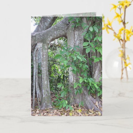 Iemand? Kaart (Gele Bloem)