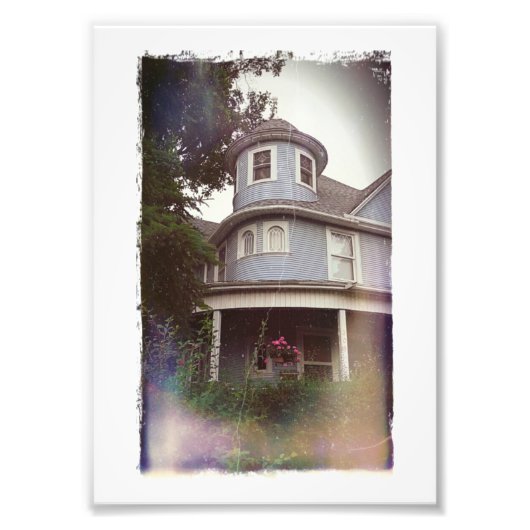 Iemand kijkt foto afdruk (Voorkant)