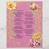 Iemand kijkt over mij gepersonaliseerd papier (Achterkant)