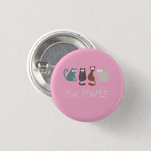 iemand meme voor kat verlaagt geschenk ronde button 3,2 cm (Voorkant /achterkant)