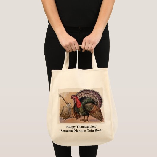  iemand Mention Tofu Bird Bag Tote Bag (Voorkant (product))
