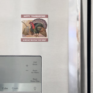  iemand Mention Tofu Bird Magnet