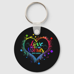 Iemand met autisme heeft me liefdesbehoeften gelee sleutelhanger