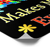 Iemand met AUTISme maakt me klein Poster (Hoek)