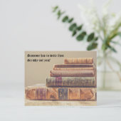 Iemand moet ze schrijven briefkaart (Staand voorkant)