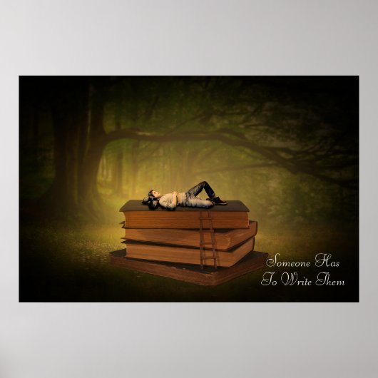 Iemand moet ze schrijven poster (Voorkant)