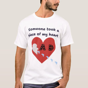 Iemand Nam een Stuk van Mijn Hart – Matching Fam T-shirt