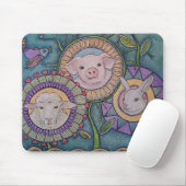'Iemand niet iets' mousepad Muismat (Met muis)