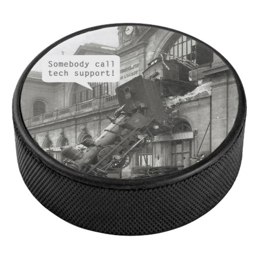 Iemand noemt Tech Support Train Wreck Hockey Puck (3/4)