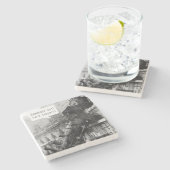 Iemand noemt Tech Support Train Wreck Stenen Onderzetter (Zijkant)