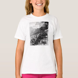 Iemand noemt Tech Support Train Wreck T-shirt