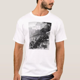 Iemand noemt Tech Support Train Wreck T-shirt