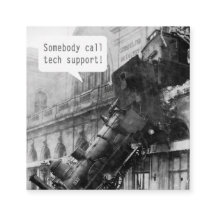 Iemand noemt Tech Support Train Wreck