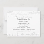 Iemand speciaal - Vrouw - uitnodiging ter gelegenh (Voorkant)