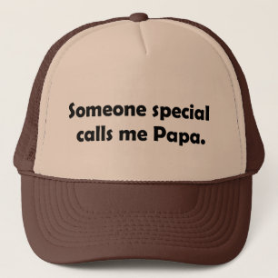 Iemand Special noemt me Papa T-shirts en cadeautje Trucker Pet