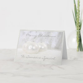 Iemand Speciale Kerstkaart Feestdagen Kaart