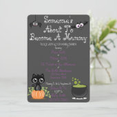 Iemand staat op het punt een mummie te worden kaart (Staand voorkant)