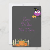 Iemand staat op het punt een mummie te worden kaart (Achterkant)