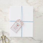 Iemand Sweet is onderweg, Baby shower. Cadeaulabel (Met Touw)