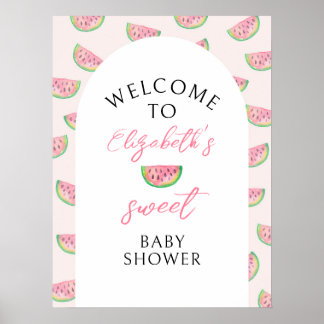 Iemand Sweet is onderweg, Baby shower, Sweet Ba Poster